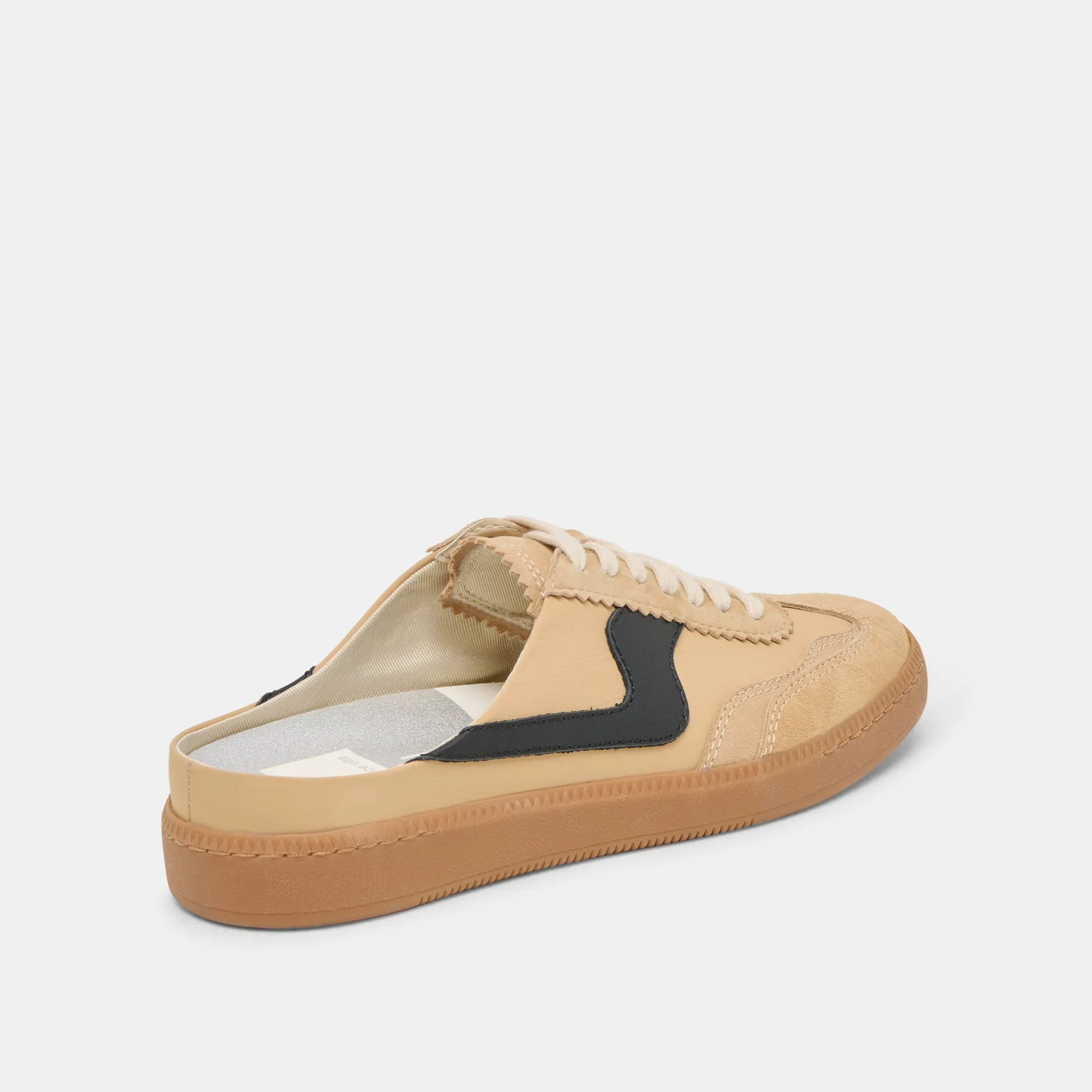 HINWEIS SLIDE SNEAKERS BRAUN MULTI SUEDE