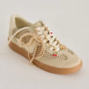 HINWEIS SNEAKERS SESAME MESH   GOLD CHARM BUNDLE
