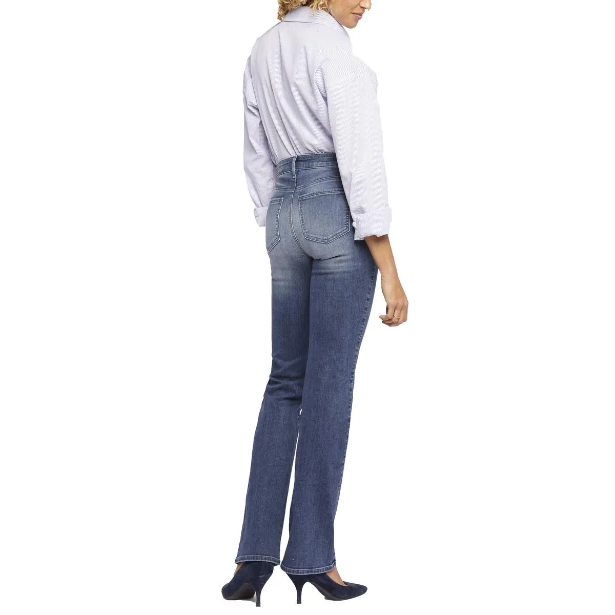 NYDJ Damen Barbara Tummy Schlankheits-Denim Bootcut Jeans