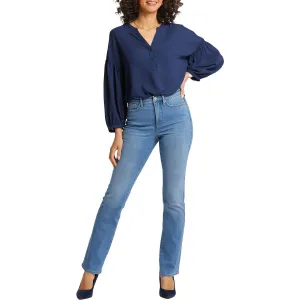 NYDJ Damen Billie High Rise Slim Fit Bootcut Jeans