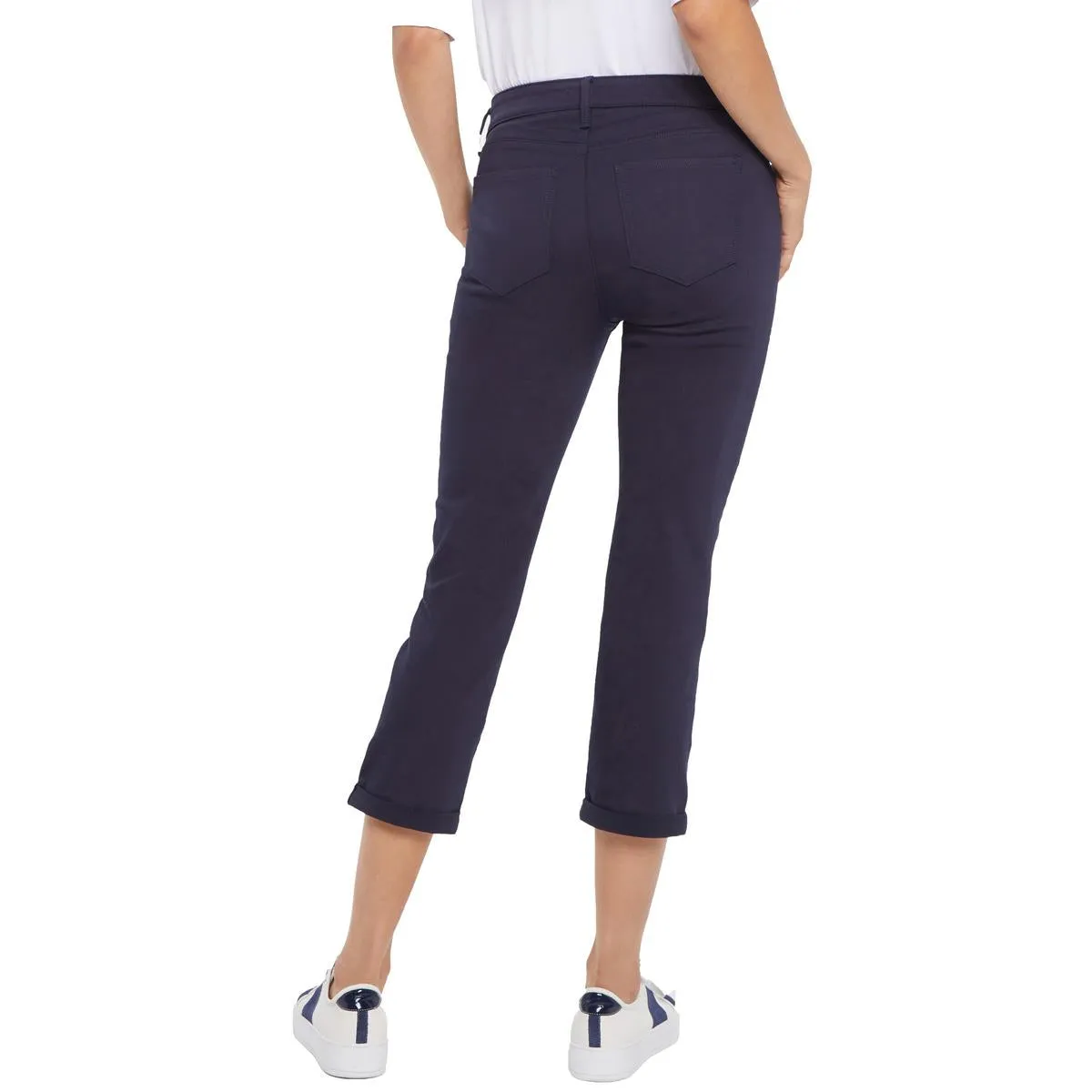NYDJ Damen Chloe Stretch Denim Capri Jeans