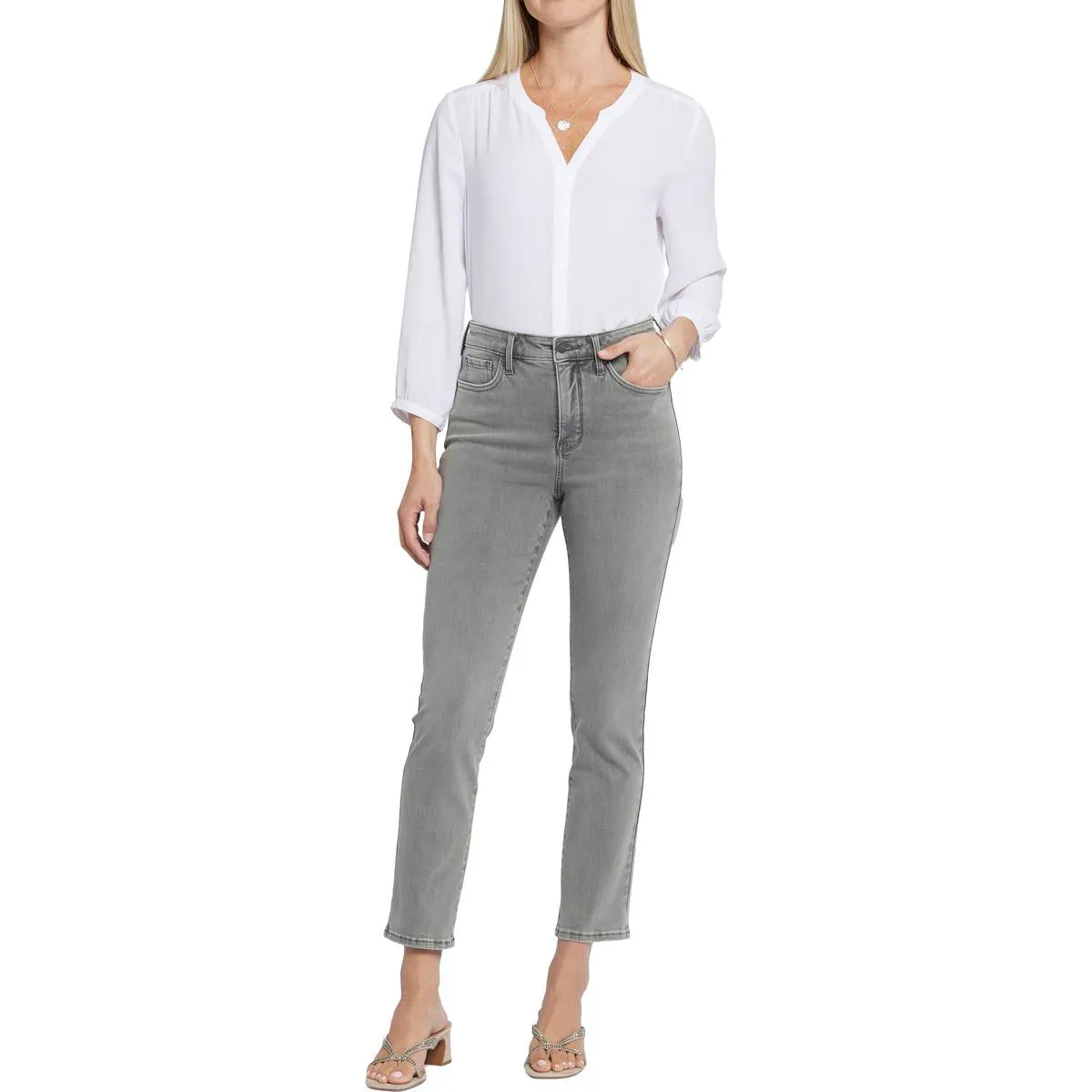 NYDJ Damen Curve Shaper Sheri Formende Denim Knöcheljeans