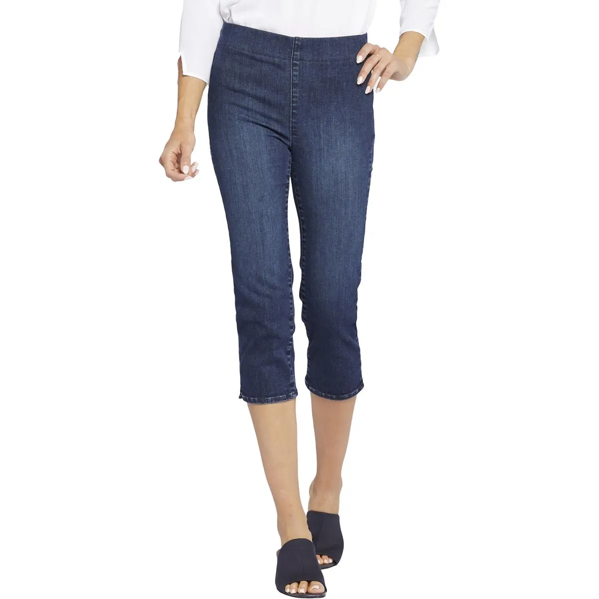 NYDJ Damen Dakota Mid-Rise Capri-Cropjeans