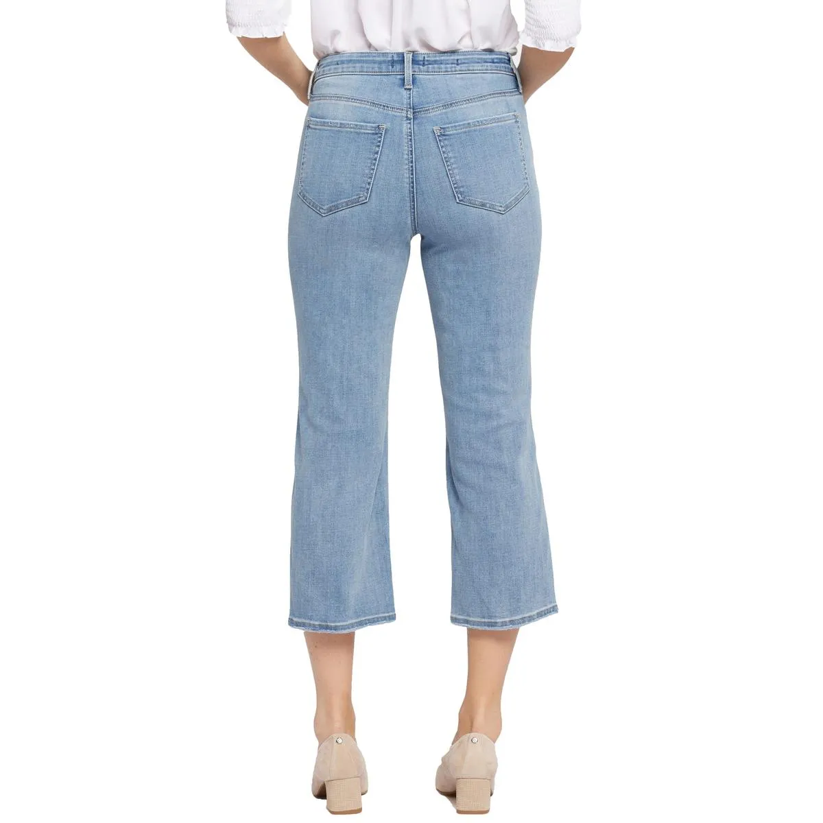 NYDJ Damen Joni Relaxed Denim Capri-Hose