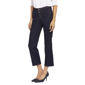 NYDJ Damen Marilyn Geflochtene Denim Straight Leg Jeans