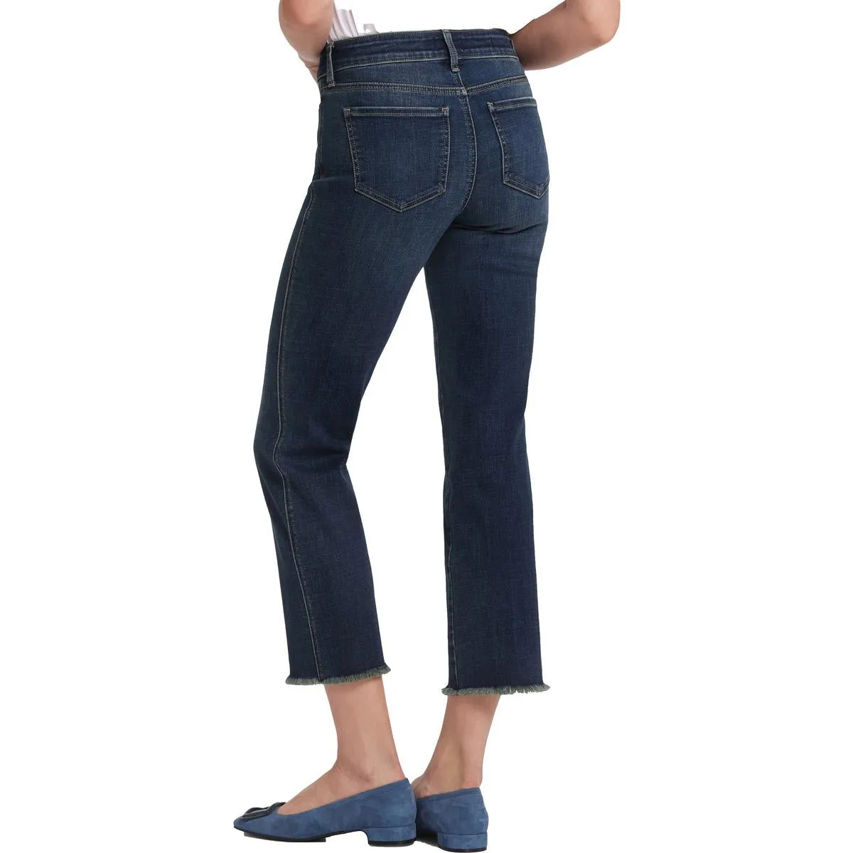 NYDJ Damen Marilyn Jeans mit Taschen und Knöchellänge