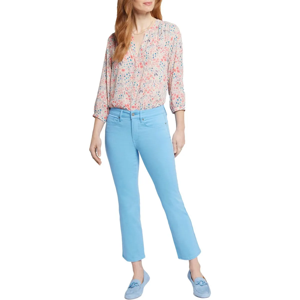 NYDJ Damen Marilyn Gerade Denim Knöcheljeans