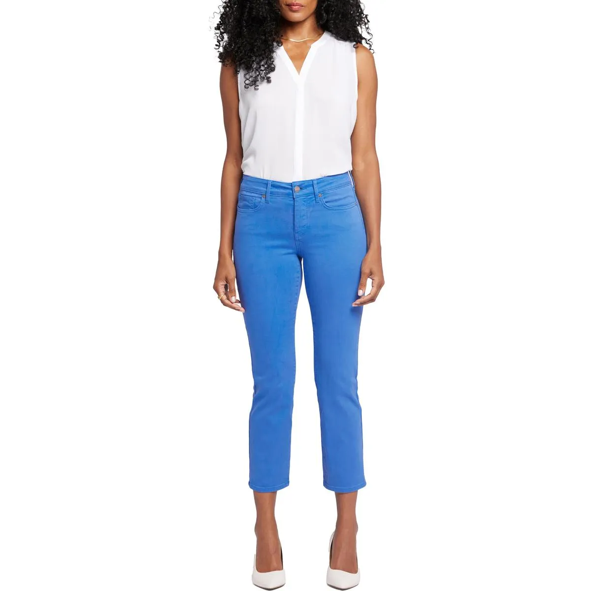 NYDJ Damen Marilyn Gerade Denim Knöcheljeans