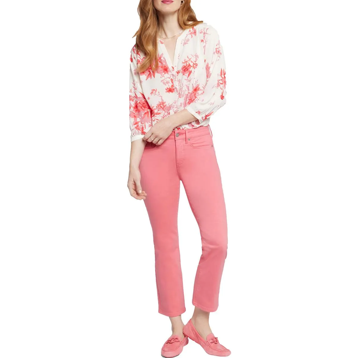 NYDJ Damen Marilyn Gerade Denim Knöcheljeans