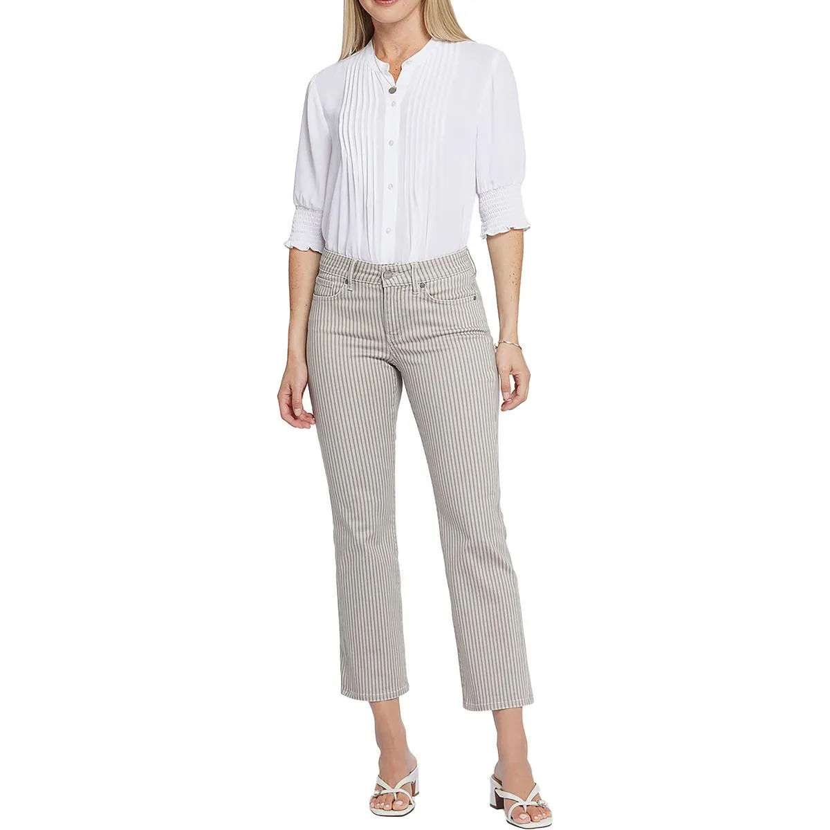 NYDJ Damen Marilyn Gerade Denim Knöcheljeans