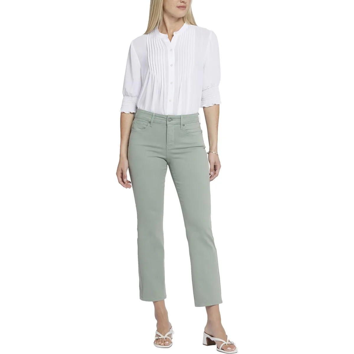 NYDJ Damen Marilyn Gerade Denim Knöcheljeans