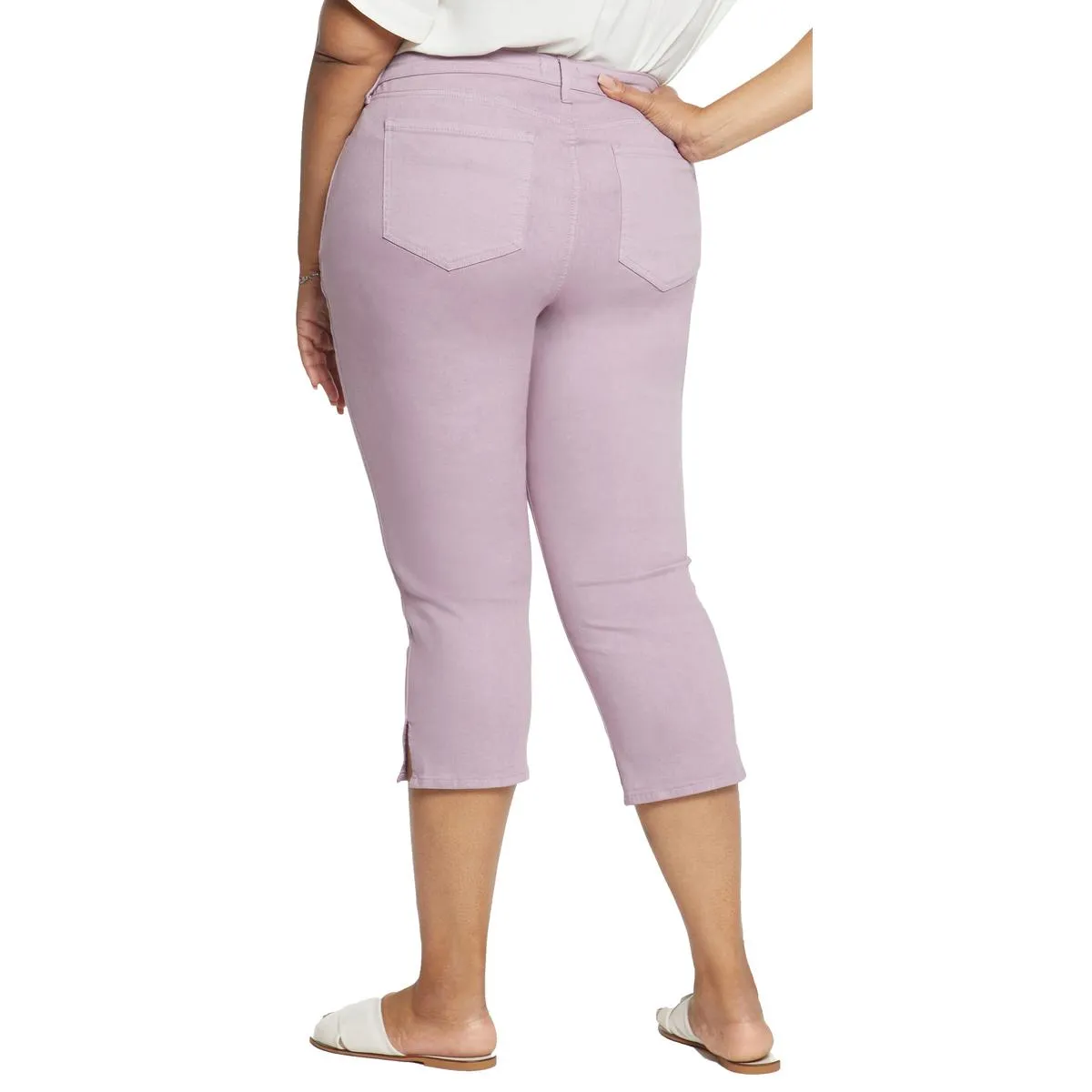NYDJ Damen Plus Chloe Stretch Denim Capri Jeans