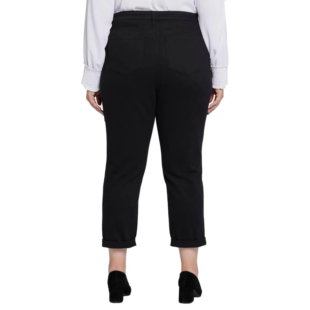 NYDJ Damen Plus Margot Uni-Denim Knöcheljeans