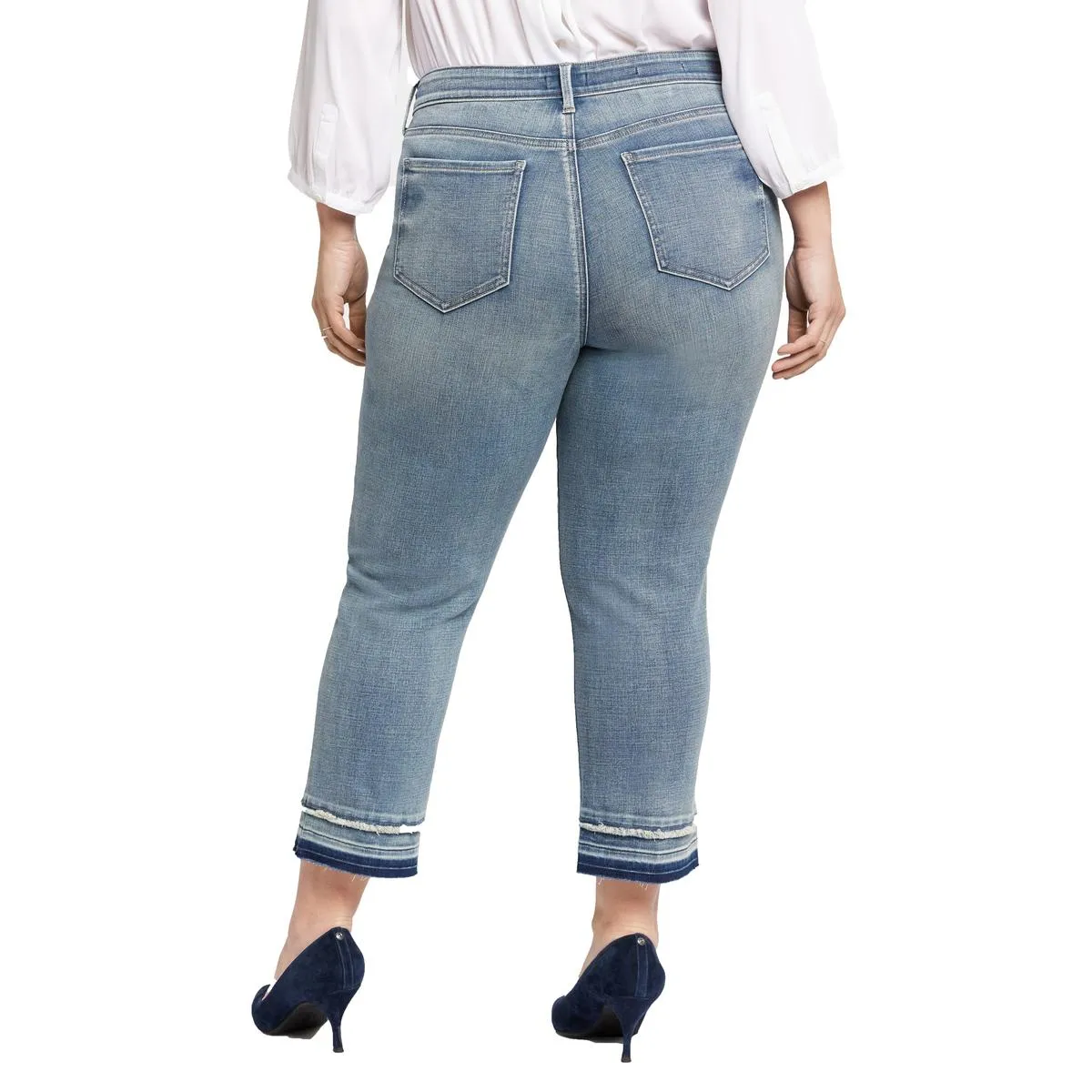 NYDJ Damen Plus Marilyn Denim Baumwolle Gerade Bein Jeans