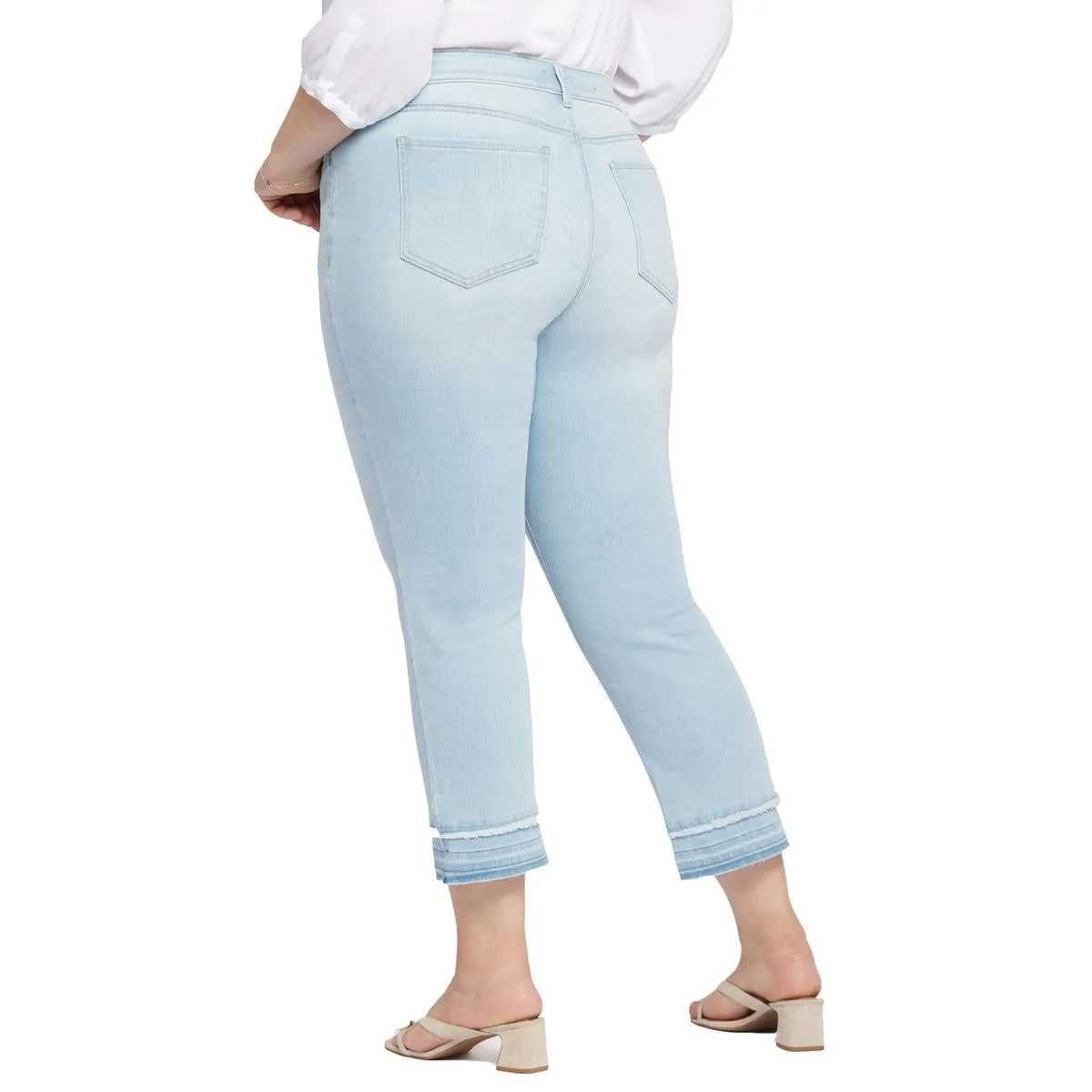NYDJ Damen Plus Marilyn Denim Baumwolle Gerade Bein Jeans