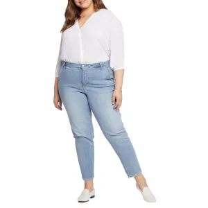 NYDJ Damen Relaxed Denim Jeans mit verjüngtem Bein
