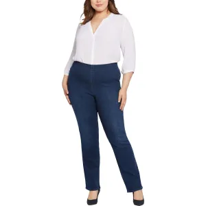 NYDJ Damen Plus Stretch Denim Jeans mit geradem Bein