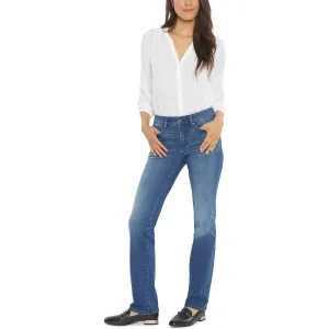 NYDJ Damen Jeans mit Taschen, Casual Straight Leg
