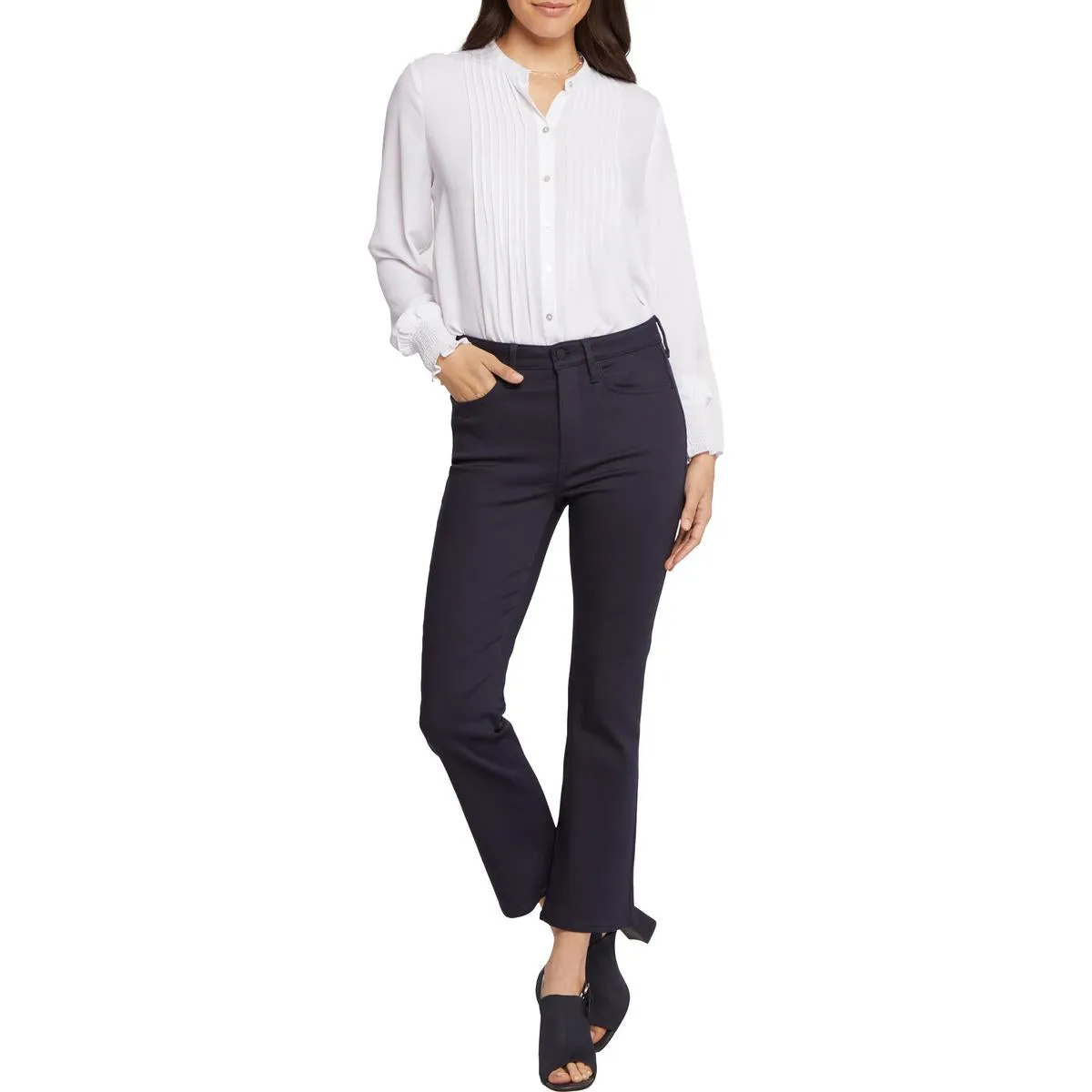 NYDJ Damen Jeans mit festem Denim im Knöchellänge