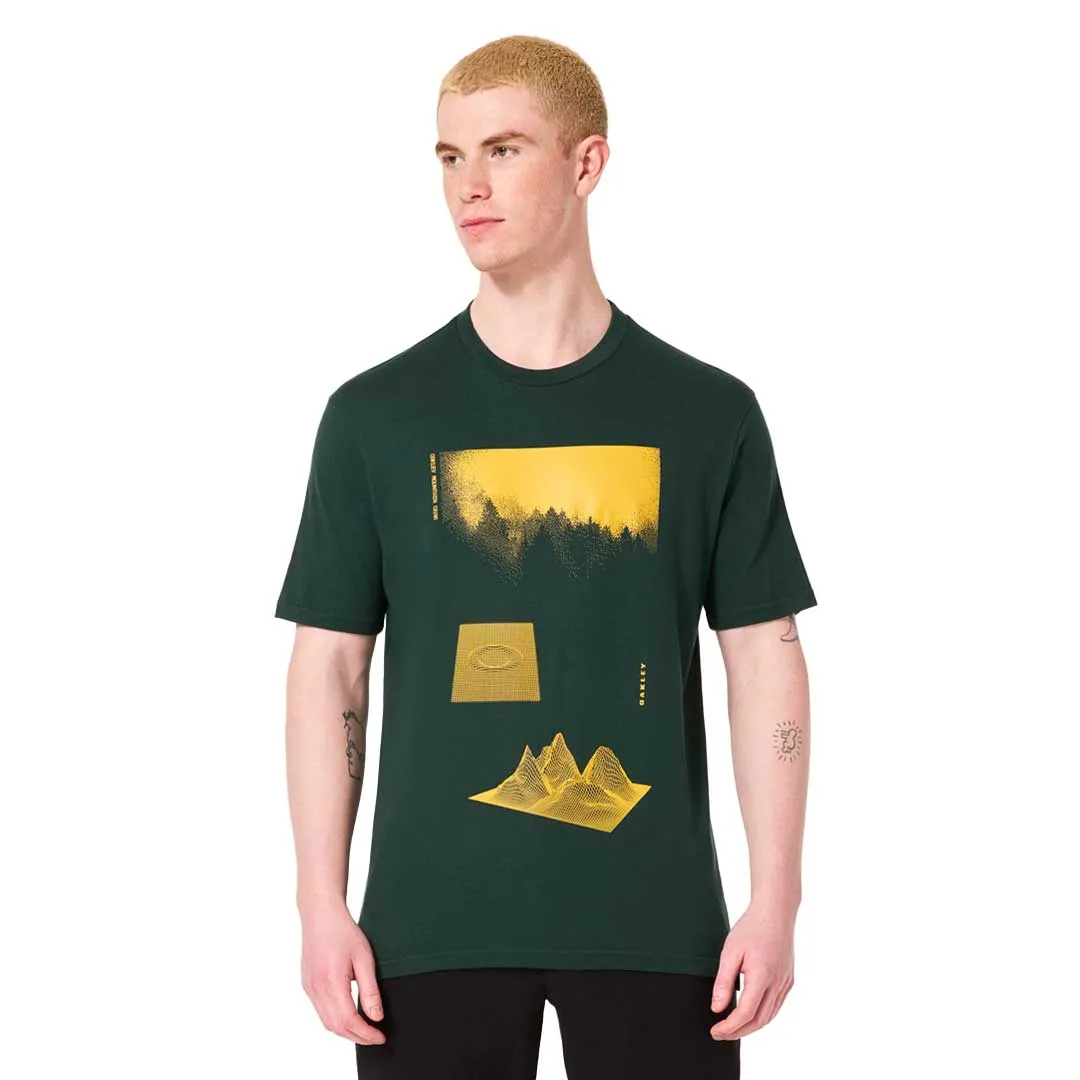 Oakley - Herren Negative Topo Kurzarm T-Shirt (FOA404834 7BC)