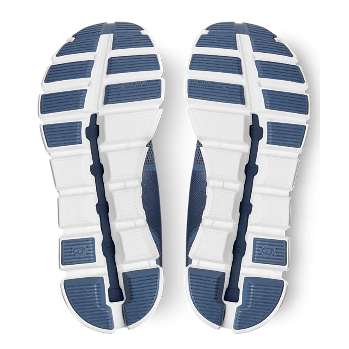 ON Cloud 5 - Denim - Weiß