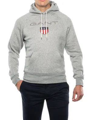 Original Shield Sweat Hoodie Grau Melange