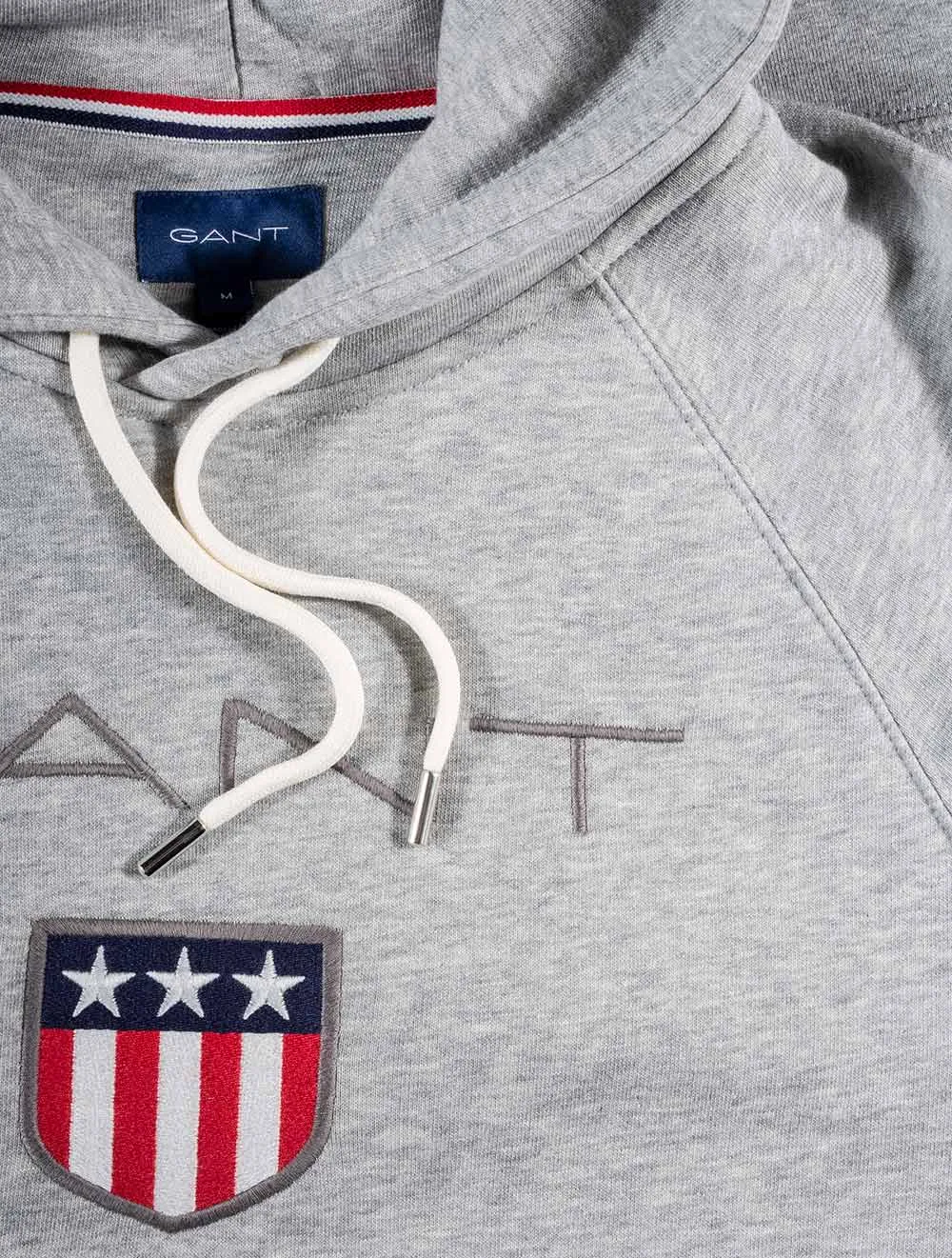 Original Shield Sweat Hoodie Grau Melange