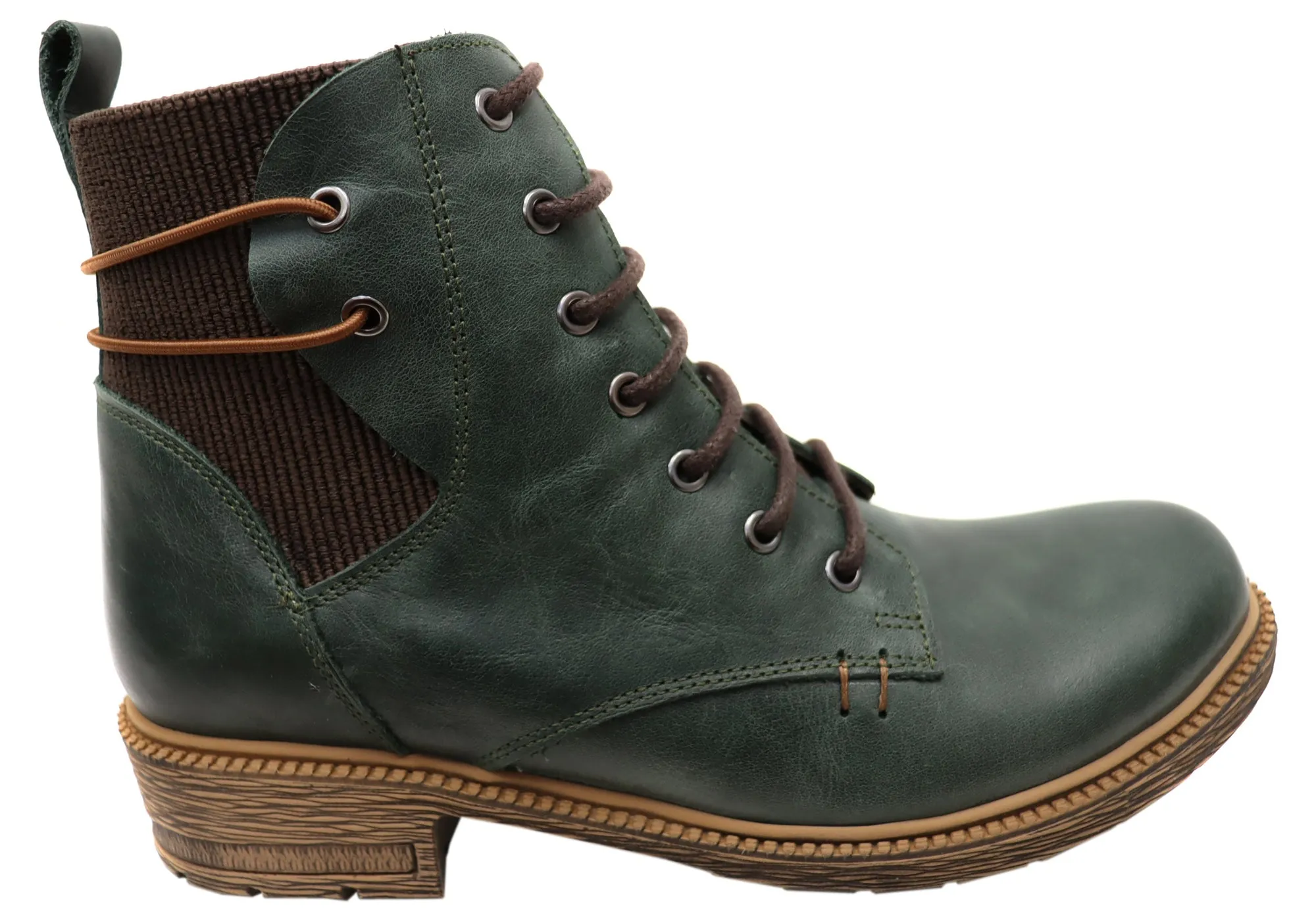 Orizonte Jaquel Damen Europäische Bequeme Leder Knöchelstiefel Orizonte Schuhe