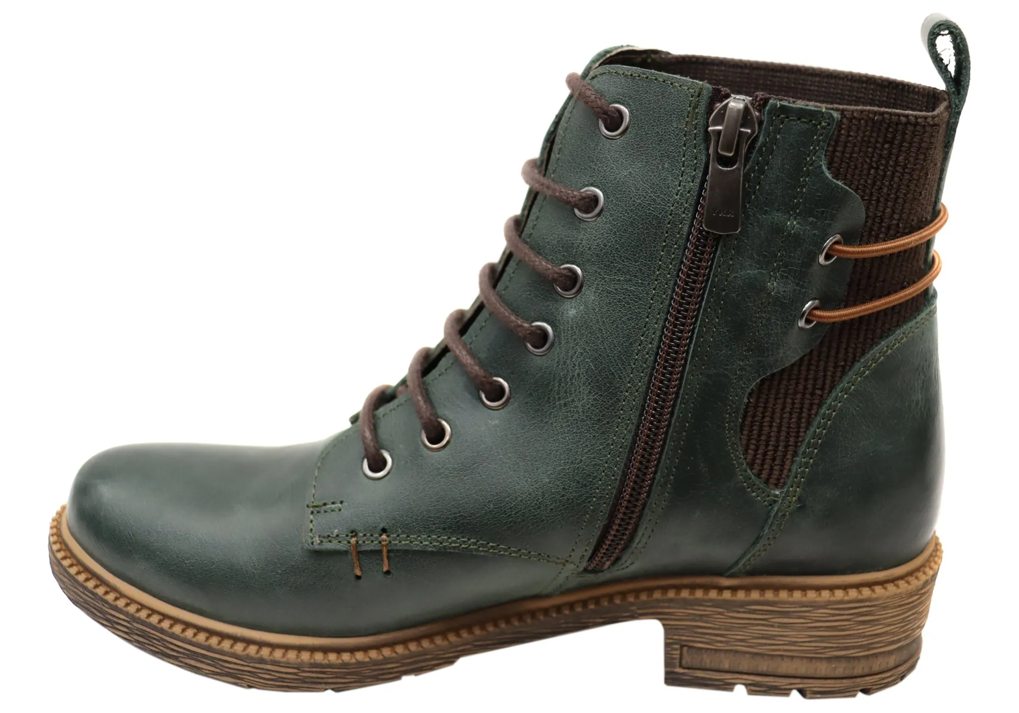 Orizonte Jaquel Damen Europäische Bequeme Leder Knöchelstiefel Orizonte Schuhe