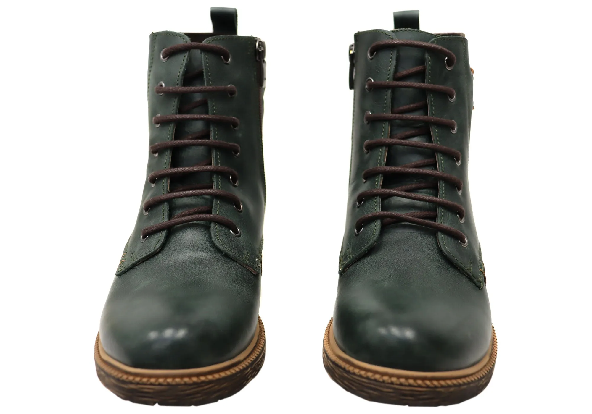 Orizonte Jaquel Damen Europäische Bequeme Leder Knöchelstiefel Orizonte Schuhe