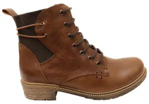Orizonte Jaquel Damen Europäische Bequeme Leder Knöchelstiefel Orizonte Schuhe