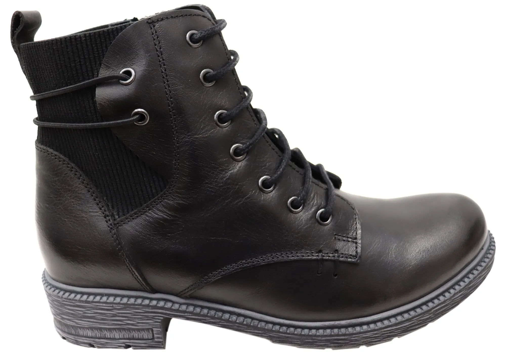 Orizonte Jaquel Damen Europäische Bequeme Leder Knöchelstiefel Orizonte Schuhe