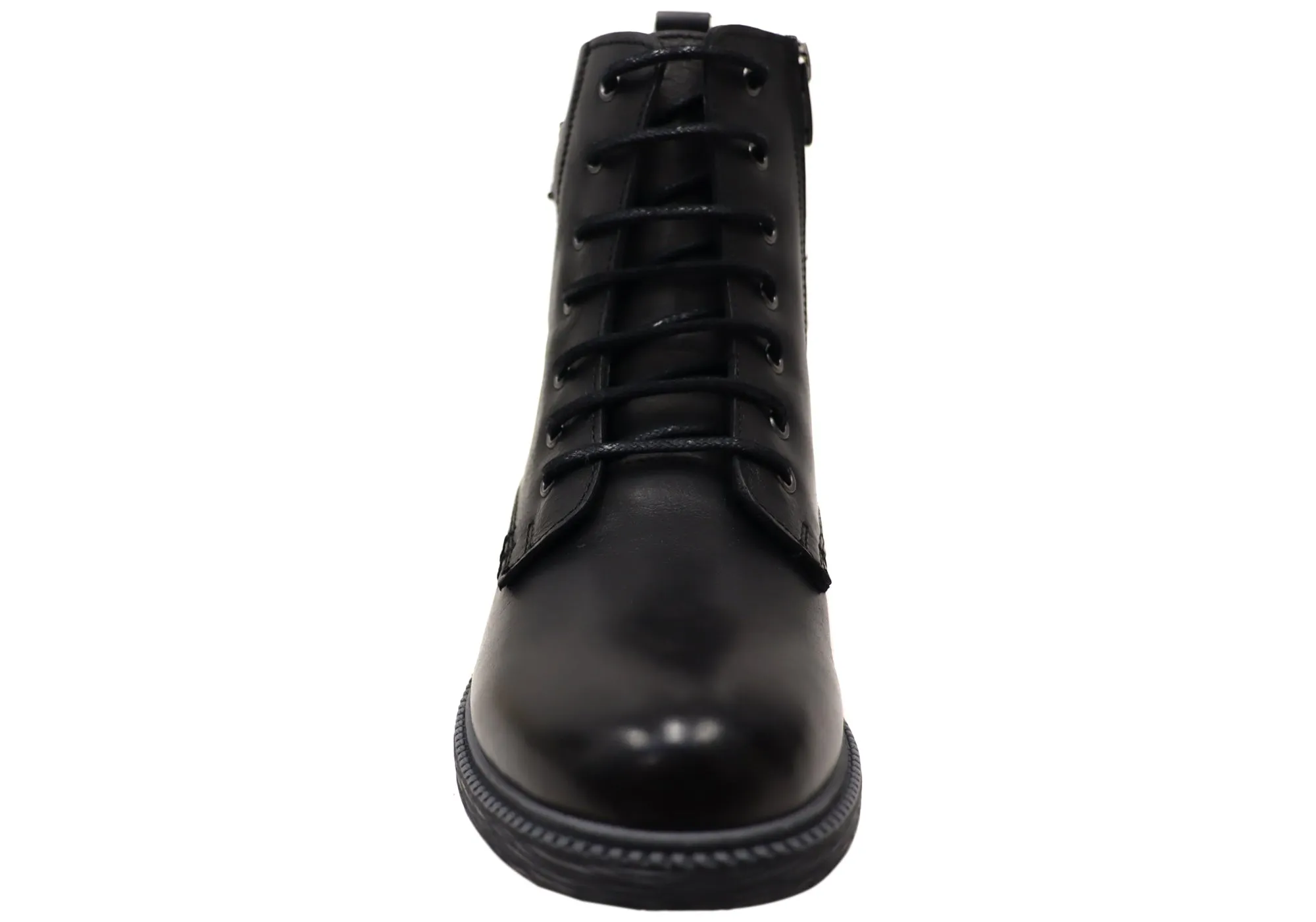 Orizonte Jaquel Damen Europäische Bequeme Leder Knöchelstiefel Orizonte Schuhe