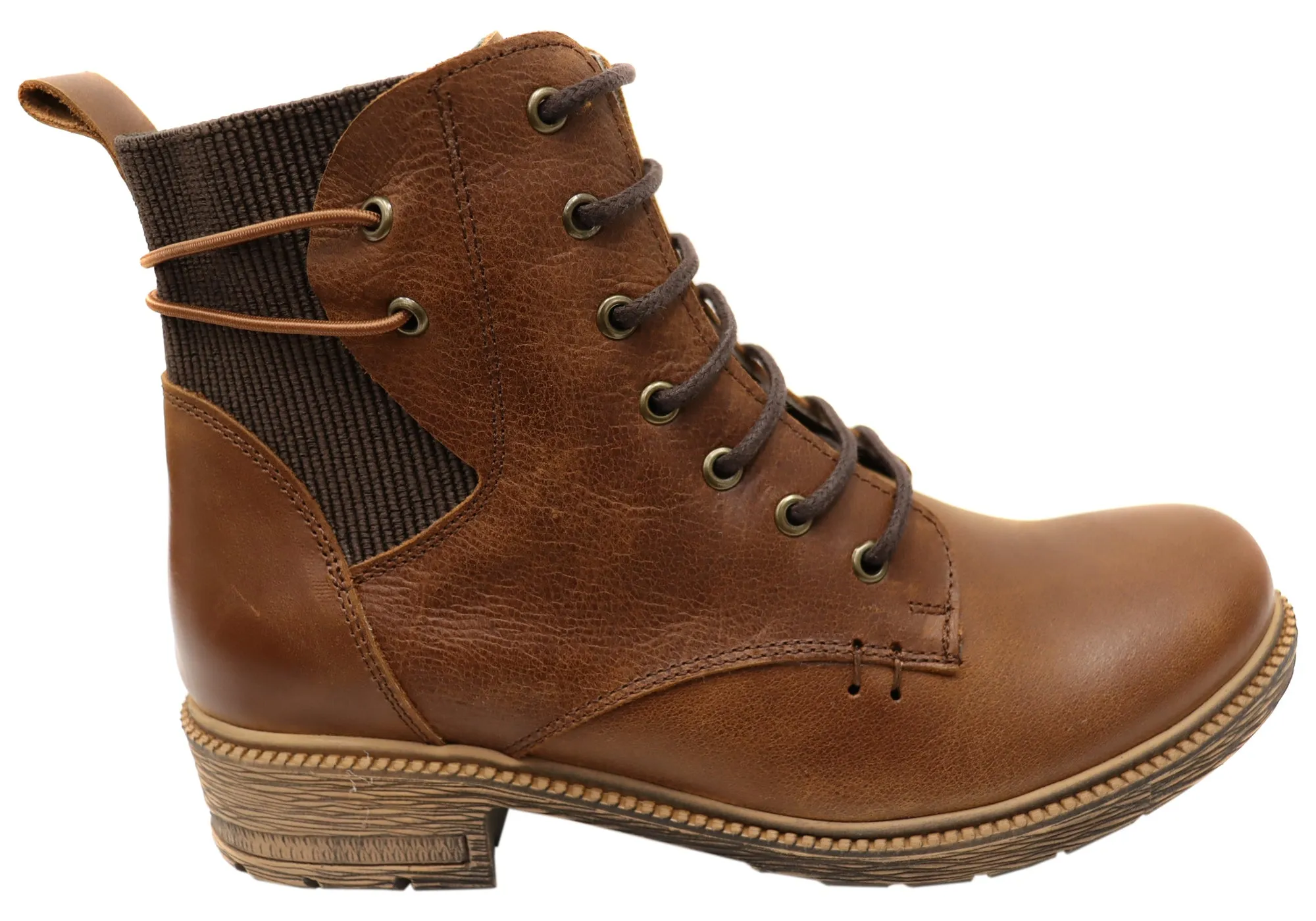 Orizonte Jaquel Damen Europäische Bequeme Leder Knöchelstiefel Orizonte Schuhe