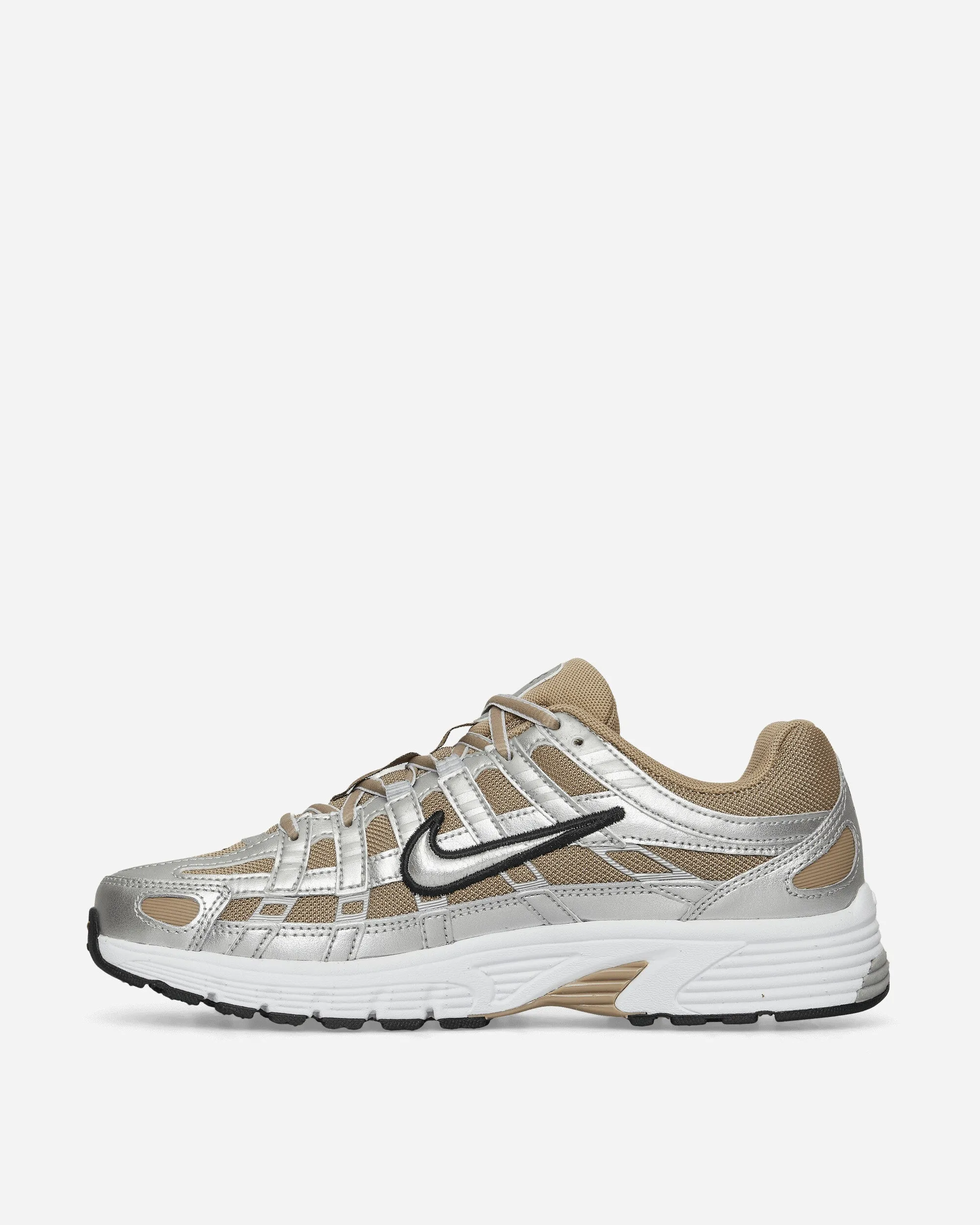 P-6000 Sneakers Khaki / Metallisches Platin