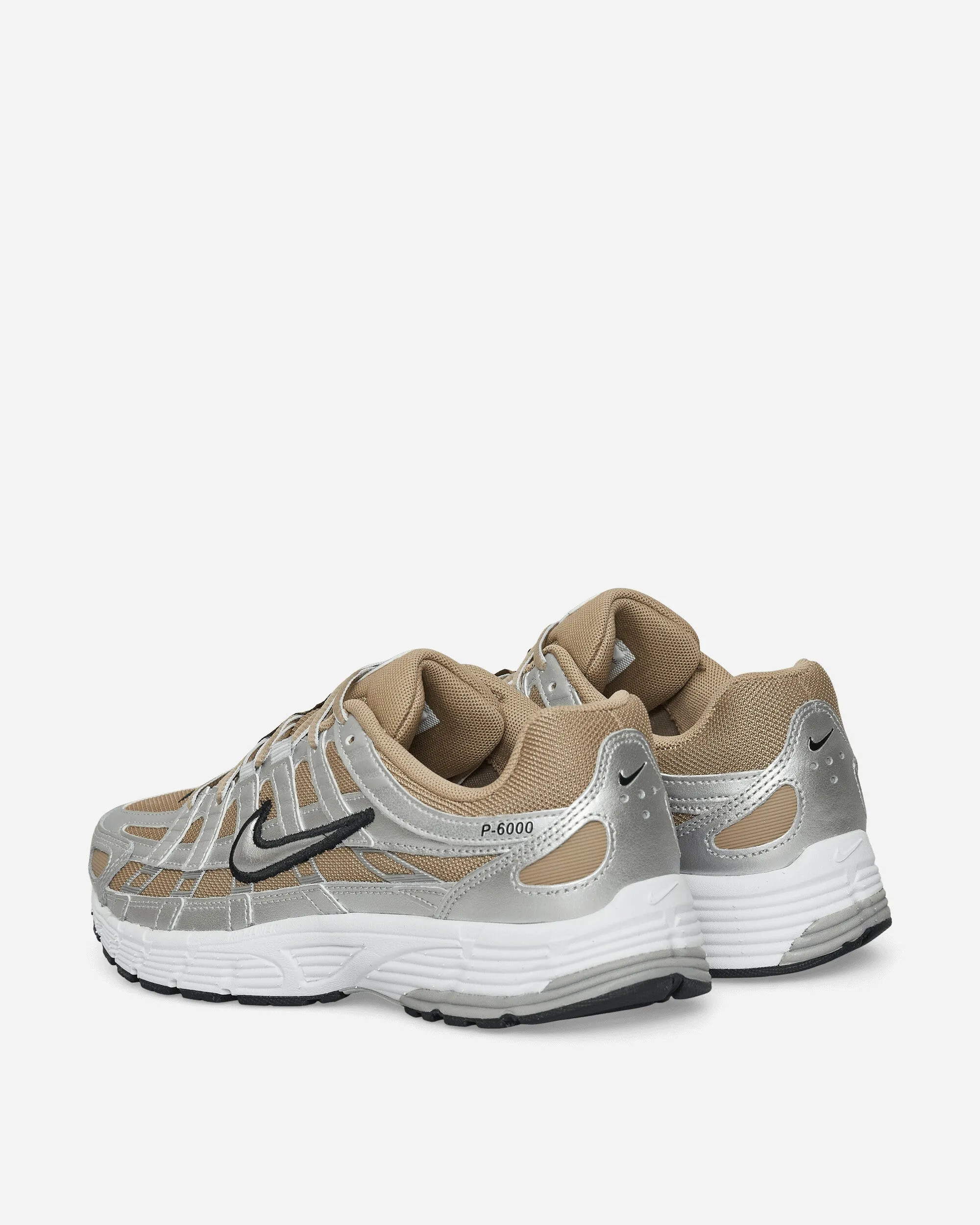 P-6000 Sneakers Khaki / Metallisches Platin
