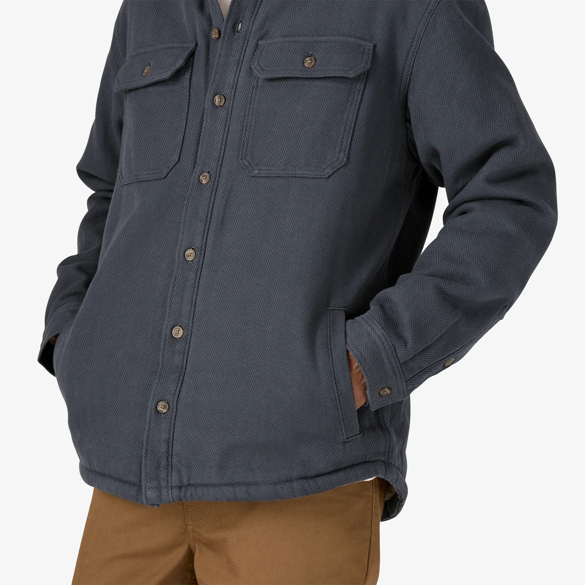 Patagonia Herrenjacken & Westen Herren Fjord Loft Hemdjacke mit Futter aus Fleece