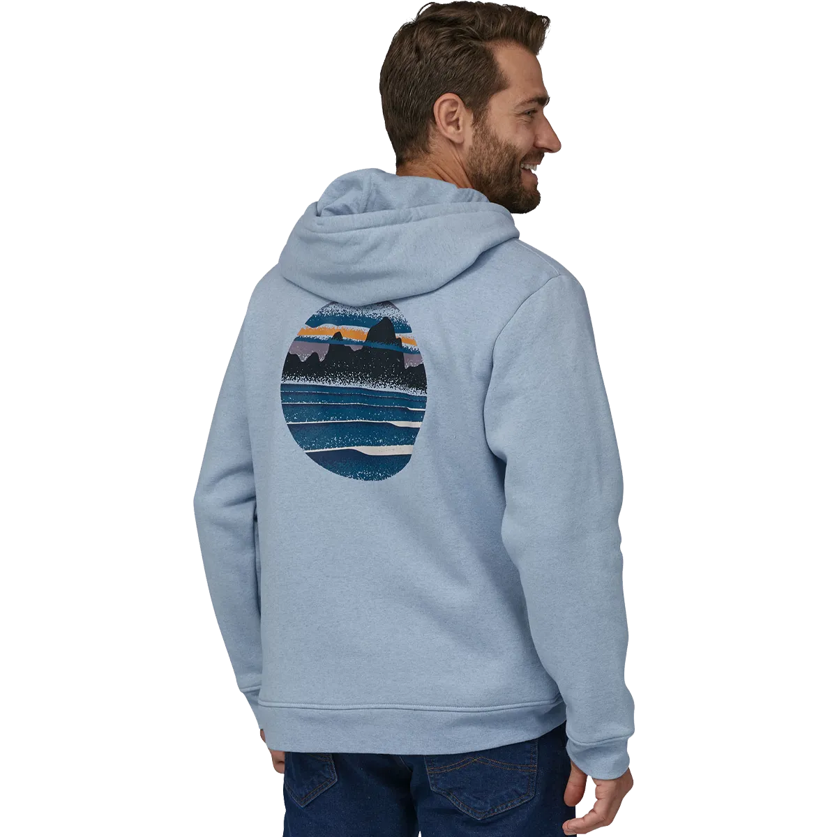 Patagonia Herren Skyline Stencil Uprisal Full-Zip Hoody