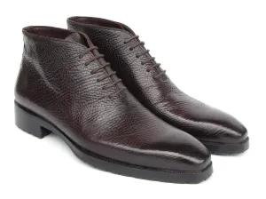 Paul Parkman Schuhe Paul Parkman Herren Braune Floater Leder Knöchelstiefel