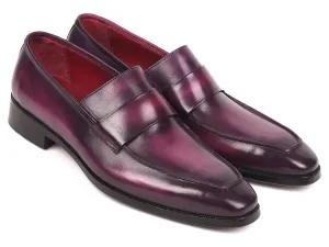 Paul Parkman Schuhe Paul Parkman Herren-Loafer in Lila