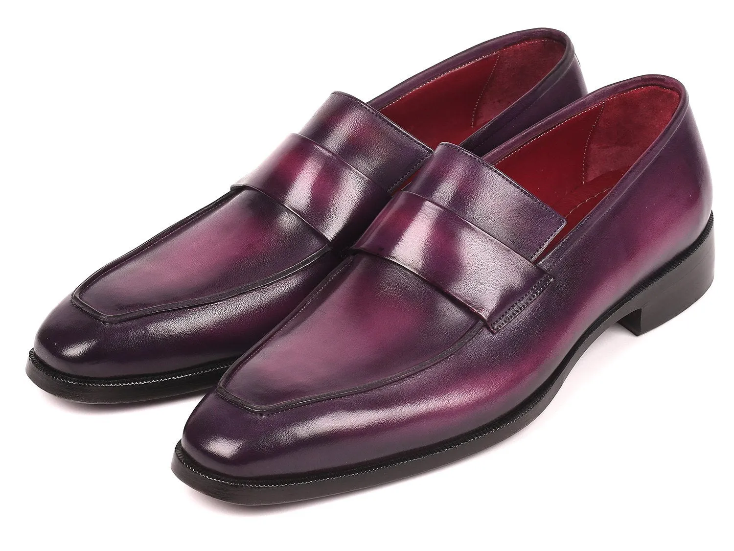 Paul Parkman Schuhe Paul Parkman Herren-Loafer in Lila