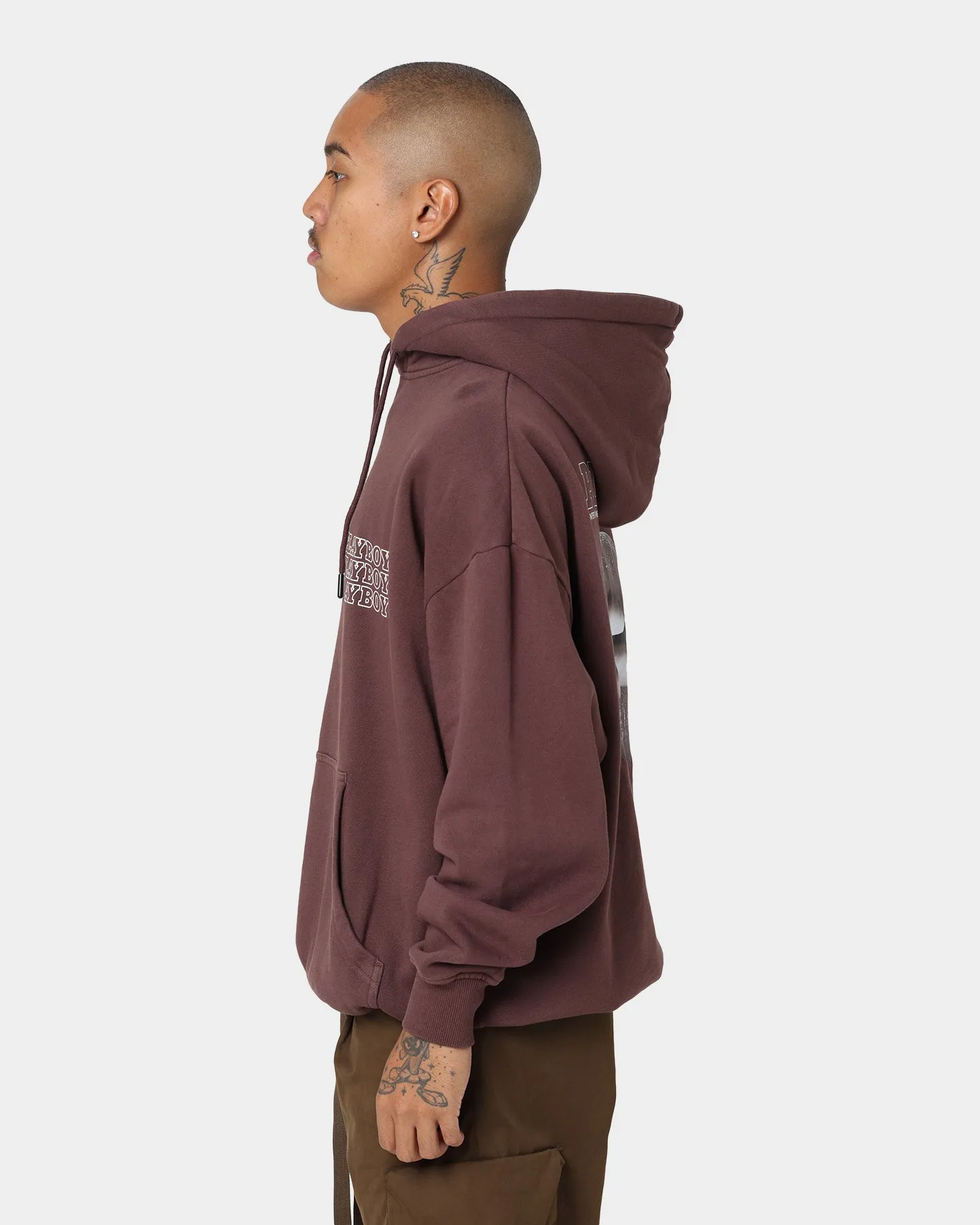 Playboy November 2013 Sepia Kapuzenpullover Braun