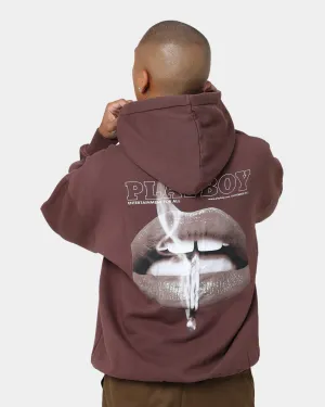 Playboy November 2013 Sepia Kapuzenpullover Braun