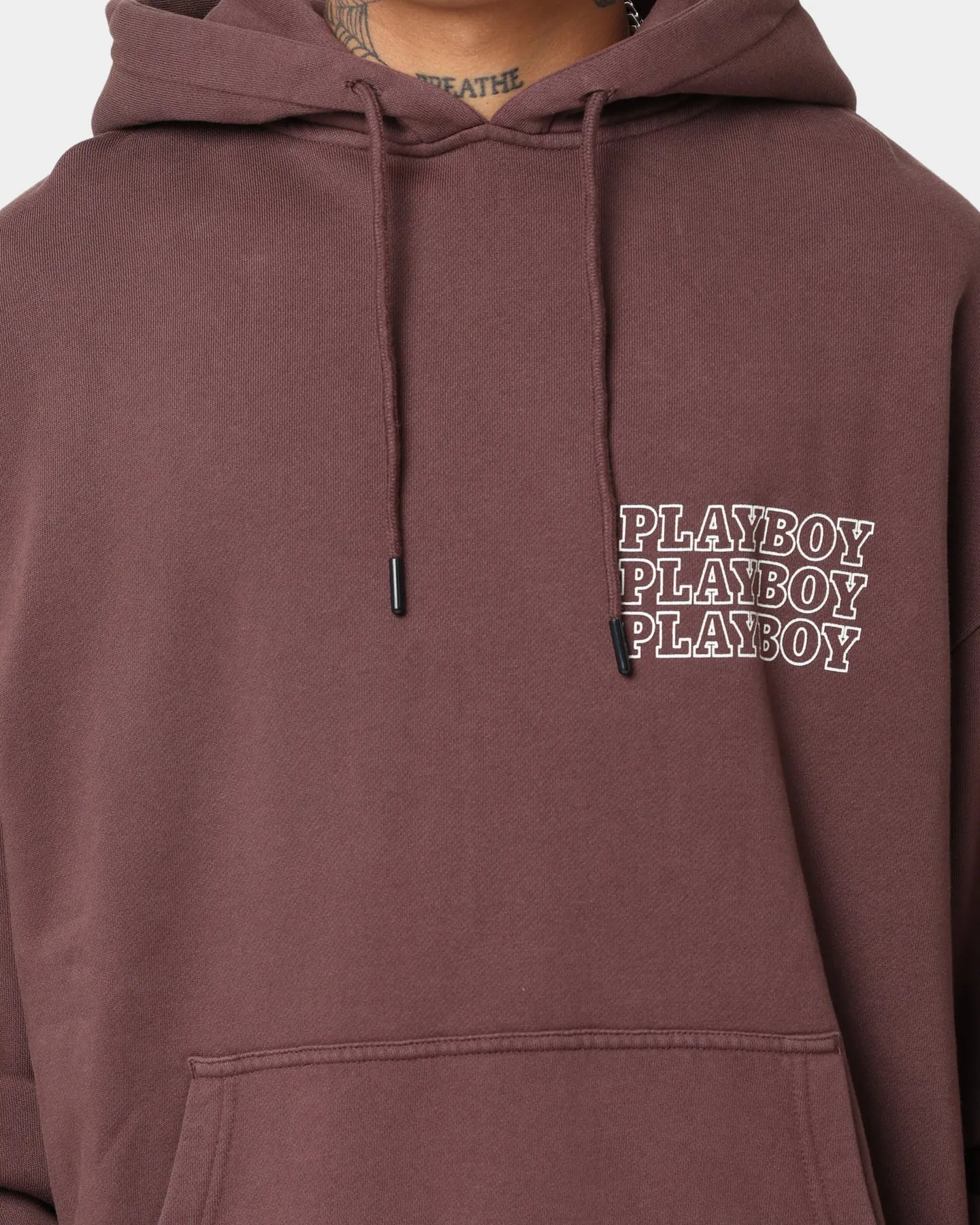 Playboy November 2013 Sepia Kapuzenpullover Braun