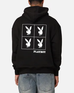 Playboy RHD Quadratisch Kapuzenpullover Schwarz