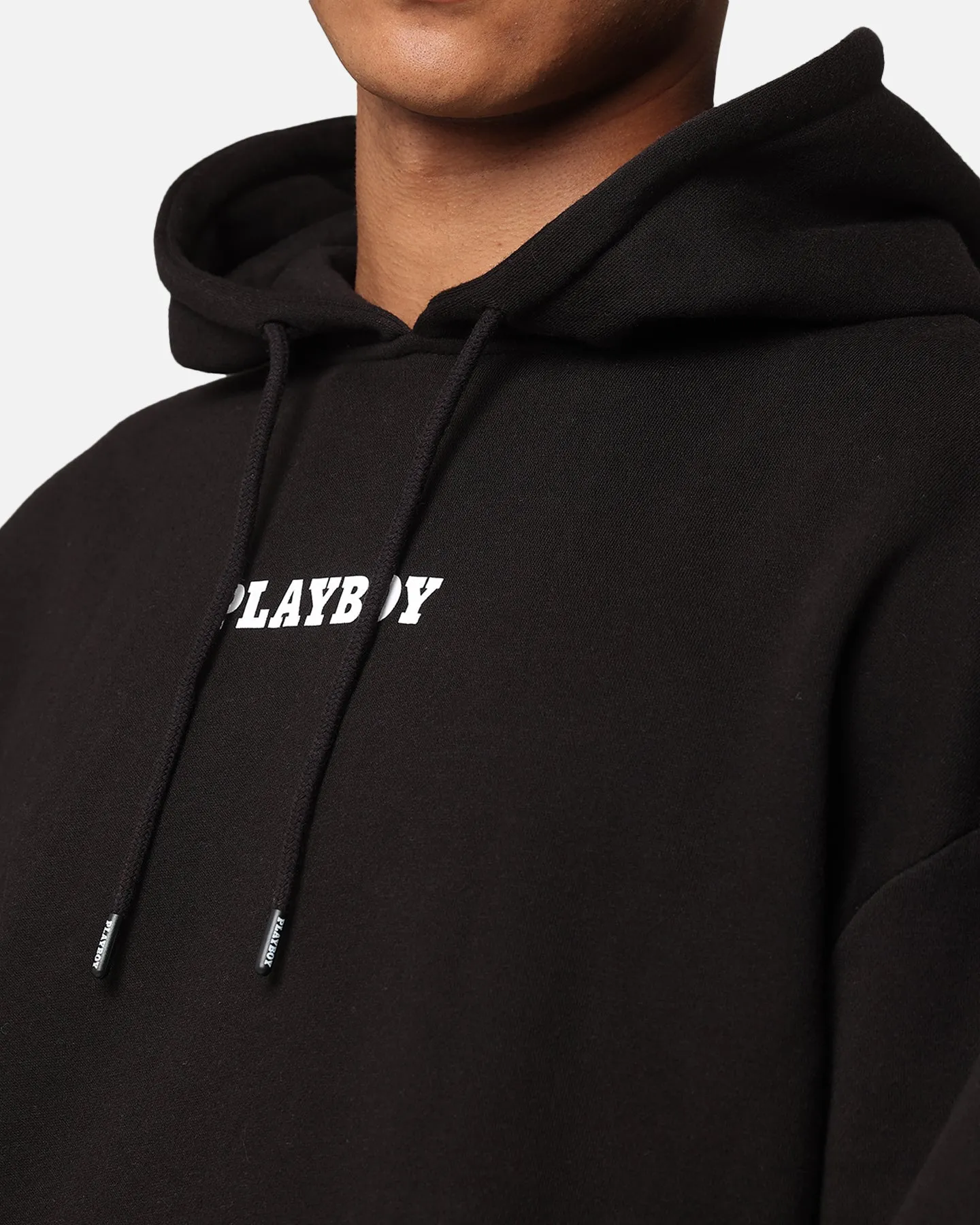 Playboy RHD Quadratisch Kapuzenpullover Schwarz