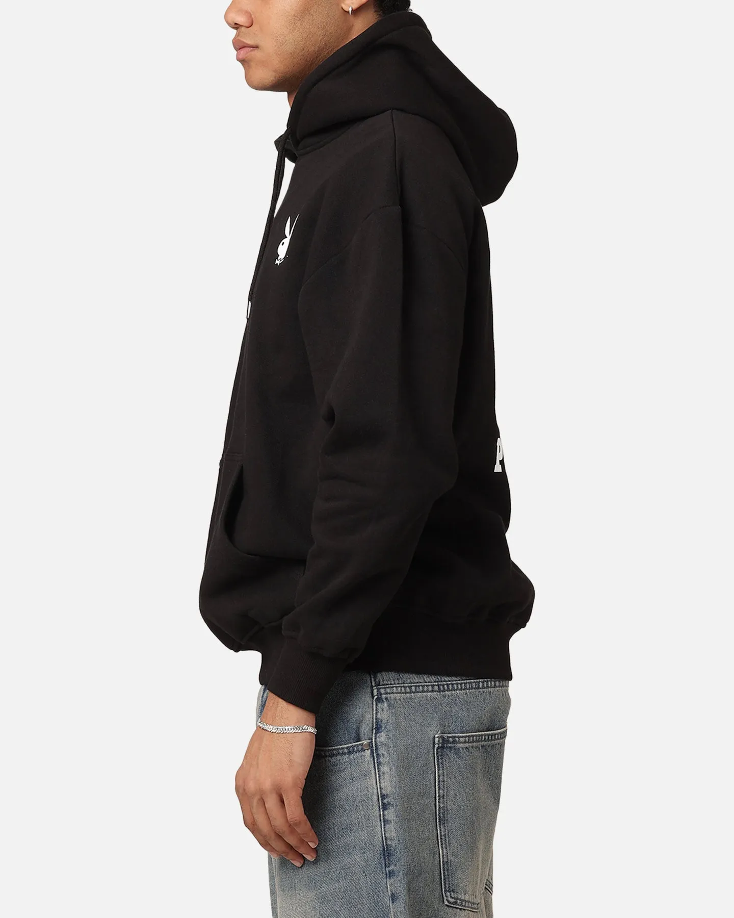 Playboy Solo RHD Icon Hoodie Schwarz
