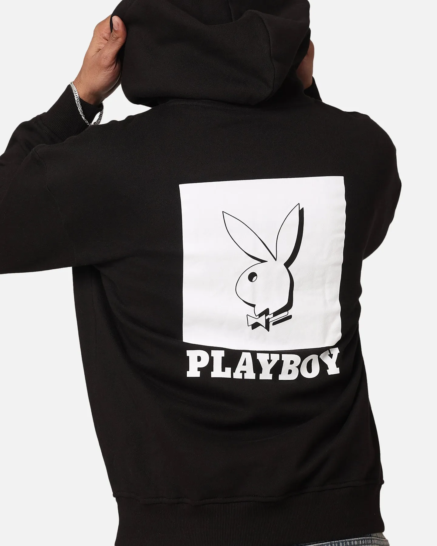 Playboy Solo RHD Icon Hoodie Schwarz