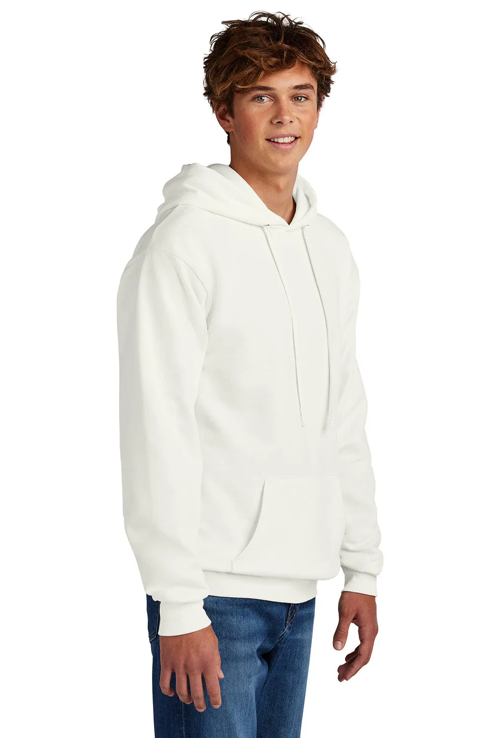 Port & Company Herren Core Fleece PFD Kapuzenpullover Hoodie mit Beuteltasche - Vorbereitet zum Färben