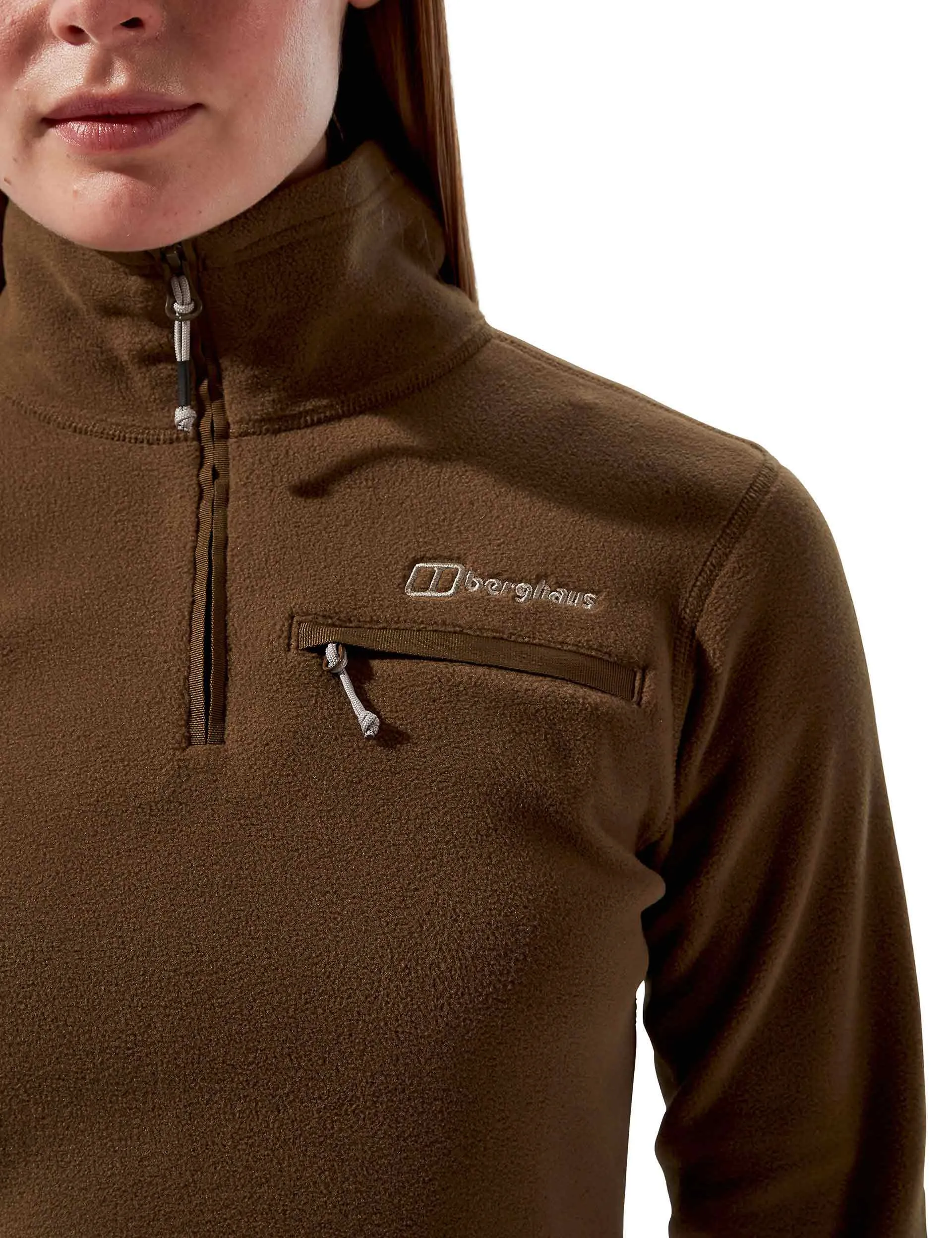 Prism 2.0 Micro Half-Zip Fleece - Rindenbraun